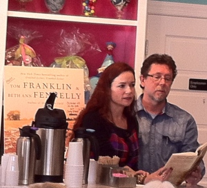 Beth Ann Fennelly and Tom Franklin reading, October 2013